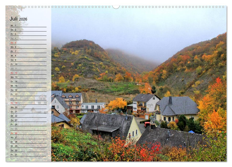 Eine Perle an der Mosel - Beilstein (CALVENDO Premium Wandkalender 2026)