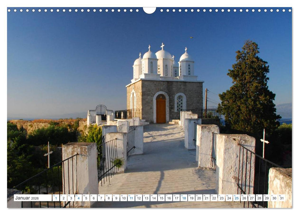 Peloponnes - Der Süden (CALVENDO Wandkalender 2026)