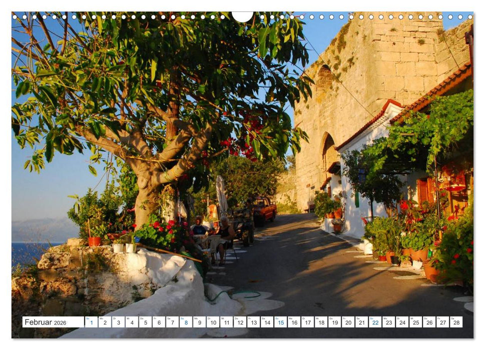 Peloponnes - Der Süden (CALVENDO Wandkalender 2026)
