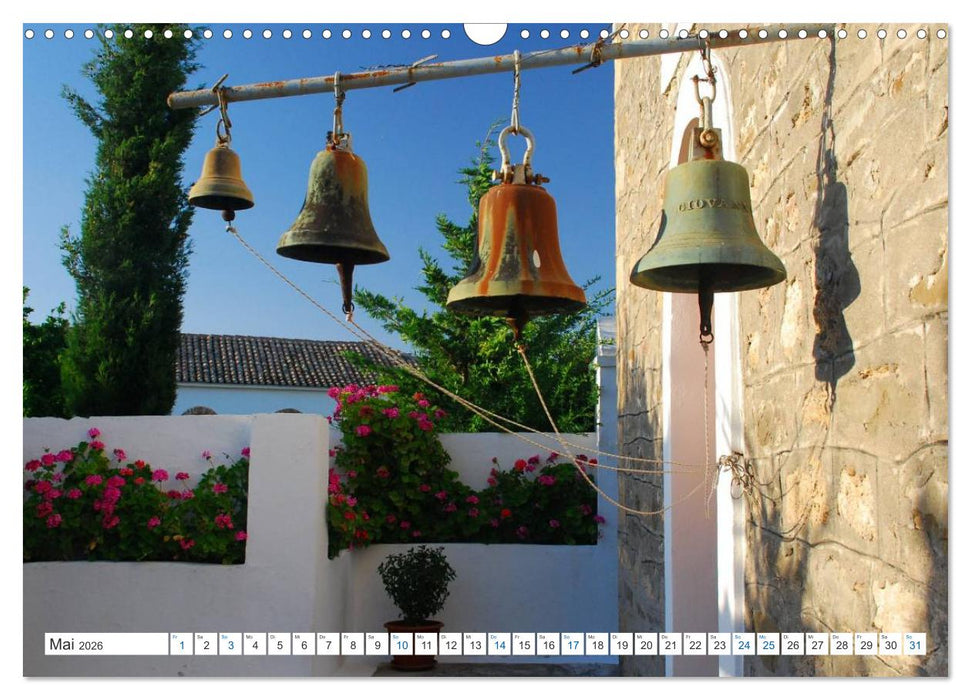 Peloponnes - Der Süden (CALVENDO Wandkalender 2026)