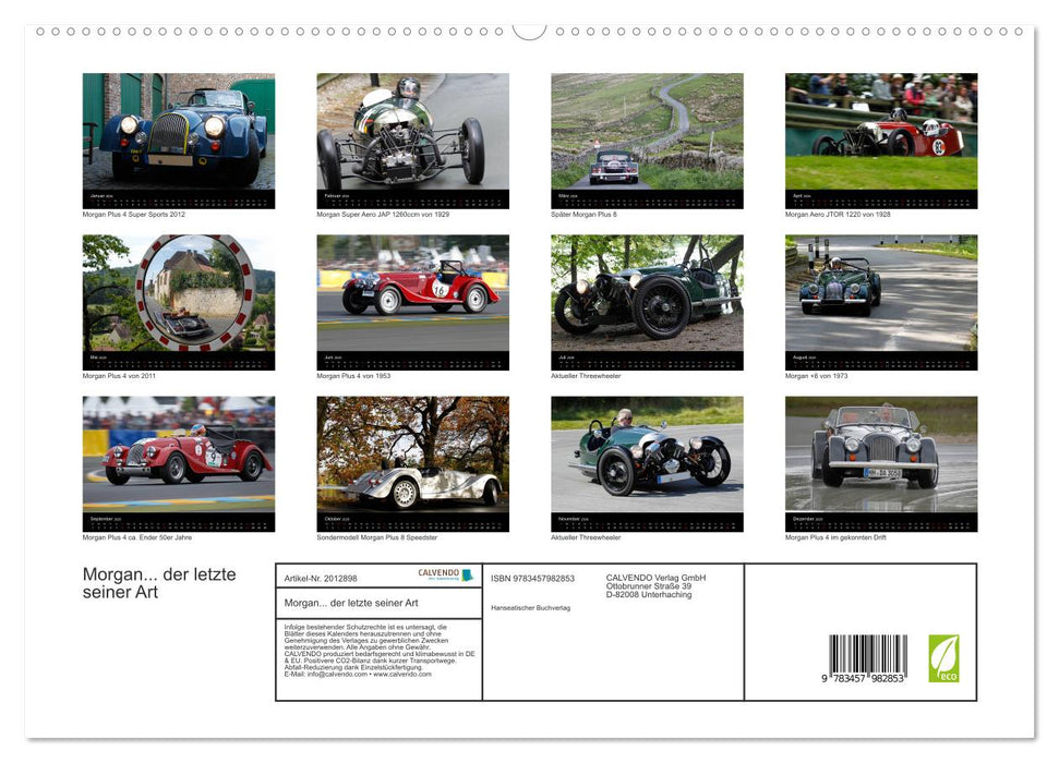 Morgan... der letzte seiner Art (CALVENDO Premium Wandkalender 2026)
