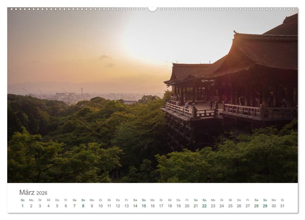 Japan - Orte der Stille (CALVENDO Wandkalender 2026)