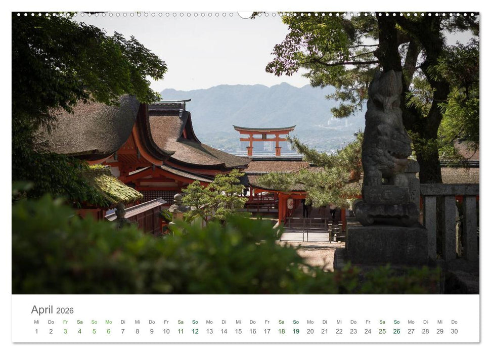 Japan - Orte der Stille (CALVENDO Wandkalender 2026)