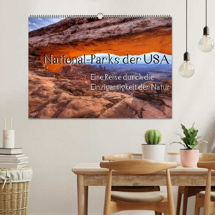 National-Parks der USA (CALVENDO Wandkalender 2026)