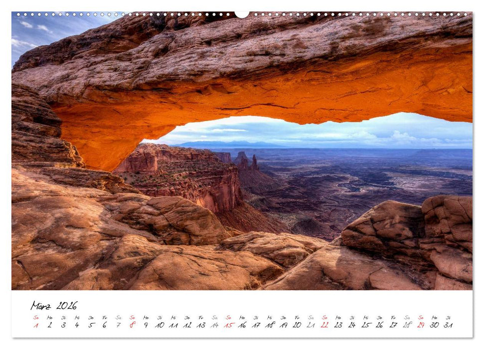 National-Parks der USA (CALVENDO Wandkalender 2026)