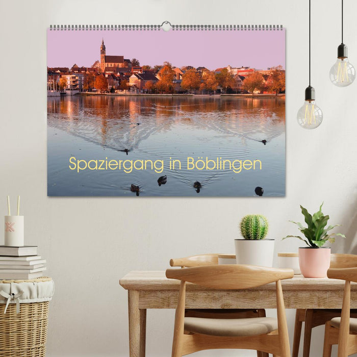 Spaziergang in Böblingen (CALVENDO Wandkalender 2026)