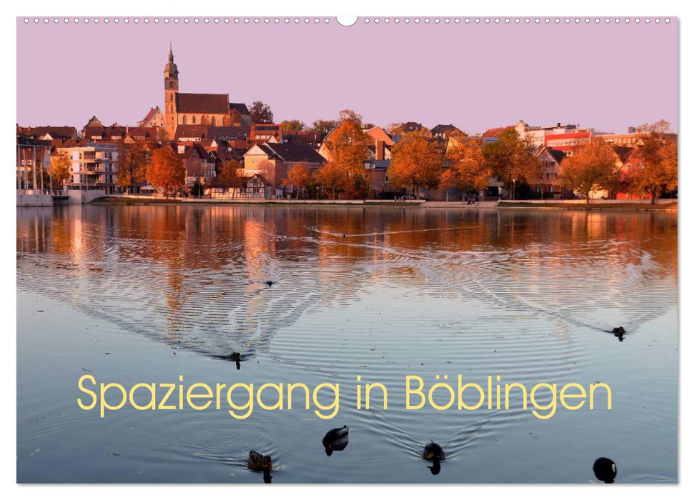 Spaziergang in Böblingen (CALVENDO Wandkalender 2026)
