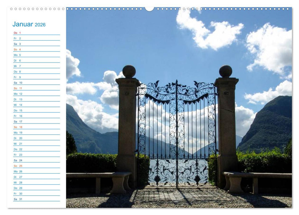 Wunderschönes Tessin (CALVENDO Premium Wandkalender 2026)