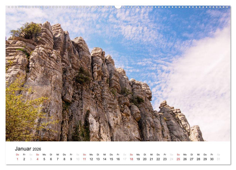 Fotoimpressionen aus Andalusien (CALVENDO Premium Wandkalender 2026)