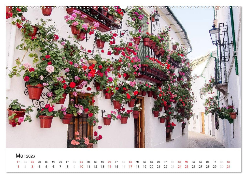 Fotoimpressionen aus Andalusien (CALVENDO Premium Wandkalender 2026)