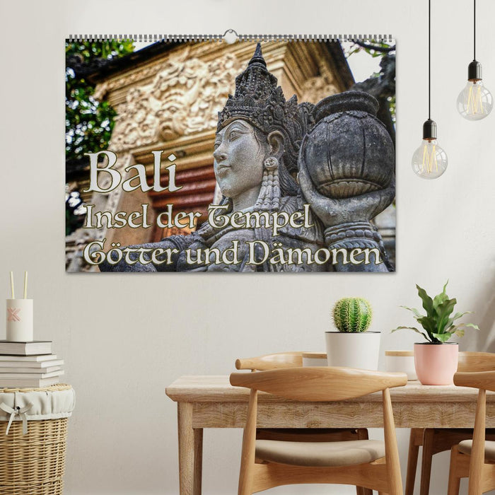 Bali - Insel der Tempel, Götter und Dämonen (CALVENDO Wandkalender 2026)