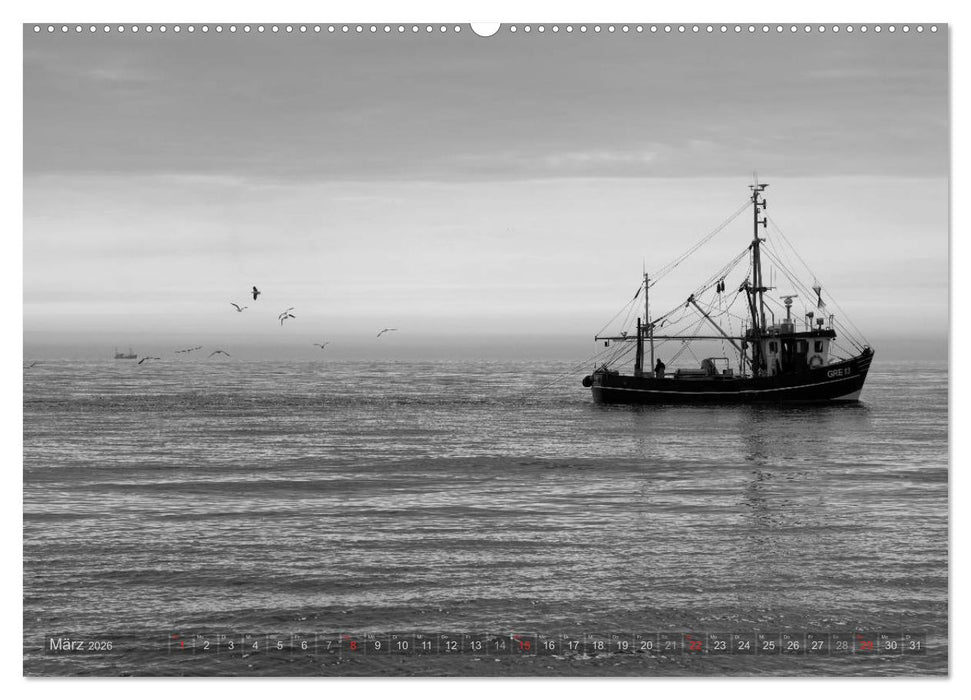 54°54'57"N 8°19'51"E SYLT (CALVENDO Wandkalender 2026)