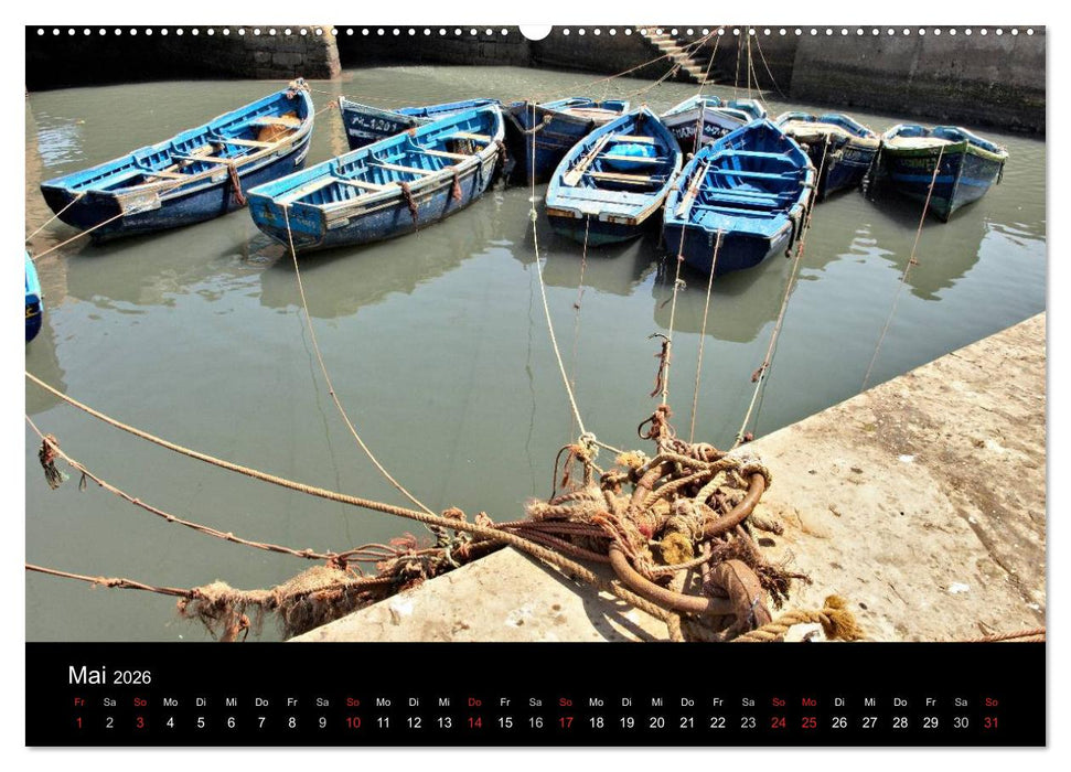 Essaouira. Marokko (CALVENDO Premium Wandkalender 2026)