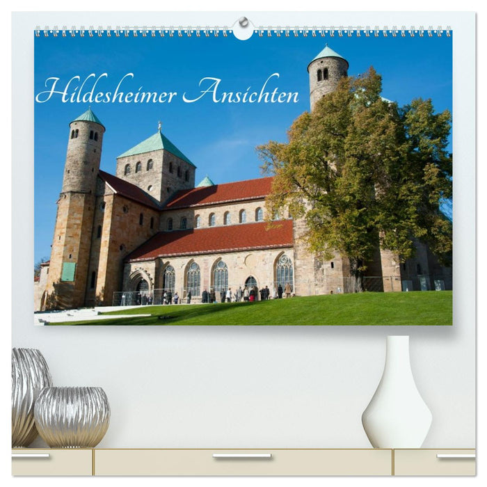 Hildesheimer Ansichten (CALVENDO Premium Wandkalender 2026)