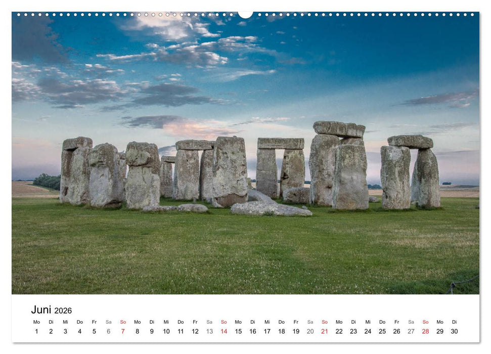 Foto-Momente Süd-England - Magische Orte (CALVENDO Premium Wandkalender 2026)