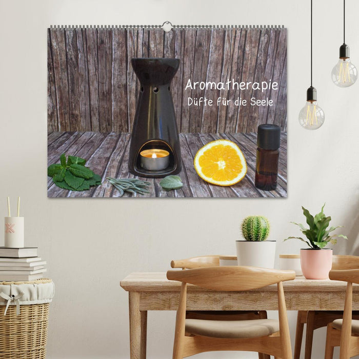 Aromatherapie - Düfte für die Seele (CALVENDO Wandkalender 2026)