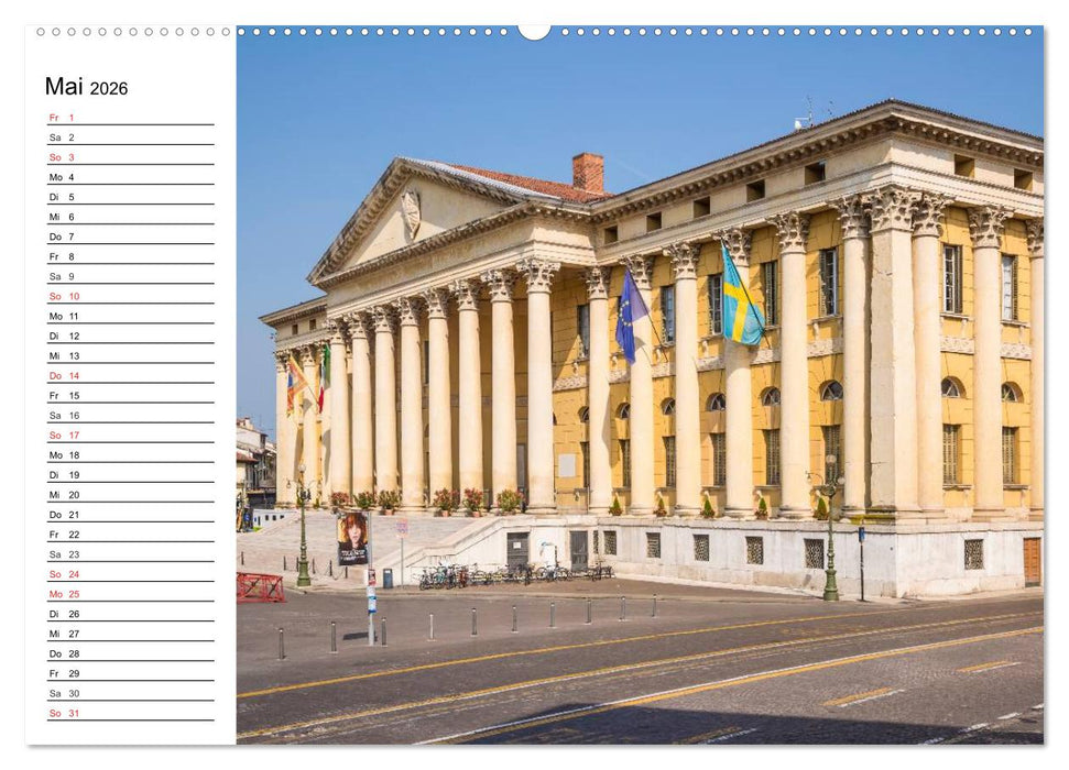 VERONA Historisches Stadtherz (CALVENDO Premium Wandkalender 2026)