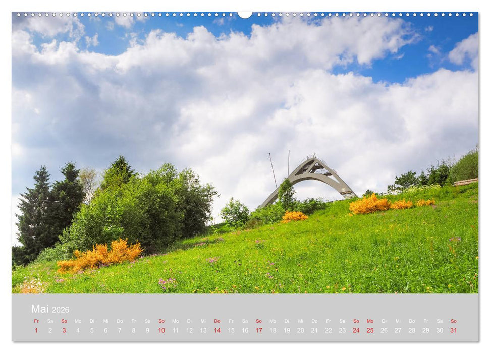 Winterberg - Stadtansichten (CALVENDO Wandkalender 2026)