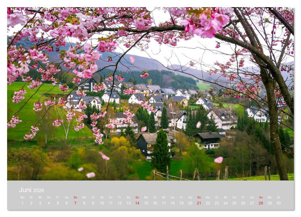 Winterberg - Stadtansichten (CALVENDO Wandkalender 2026)