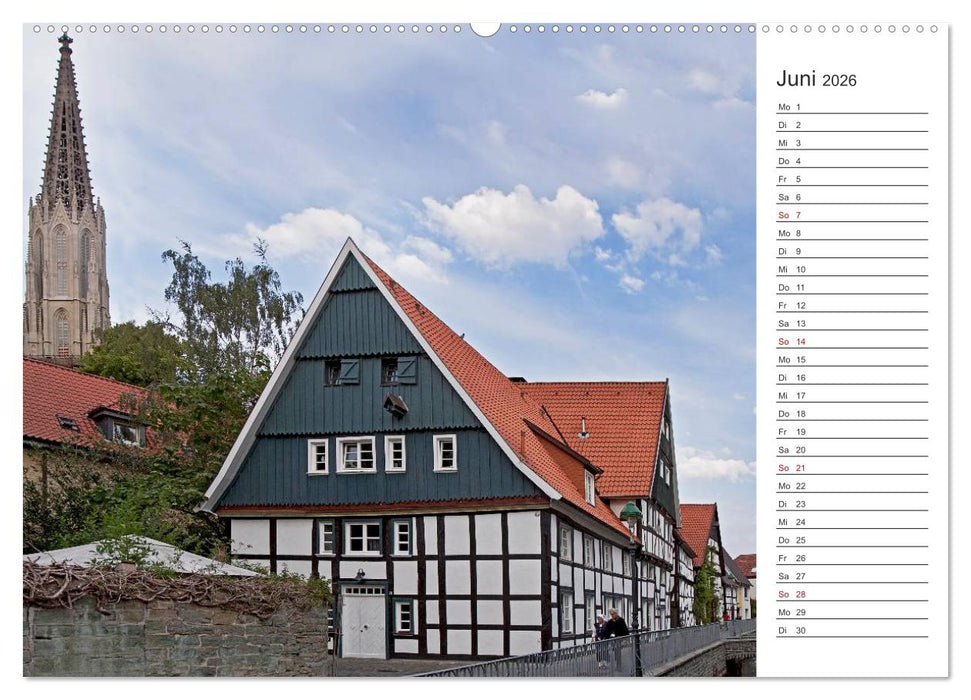 Hansestadt Soest (CALVENDO Premium Wandkalender 2026)