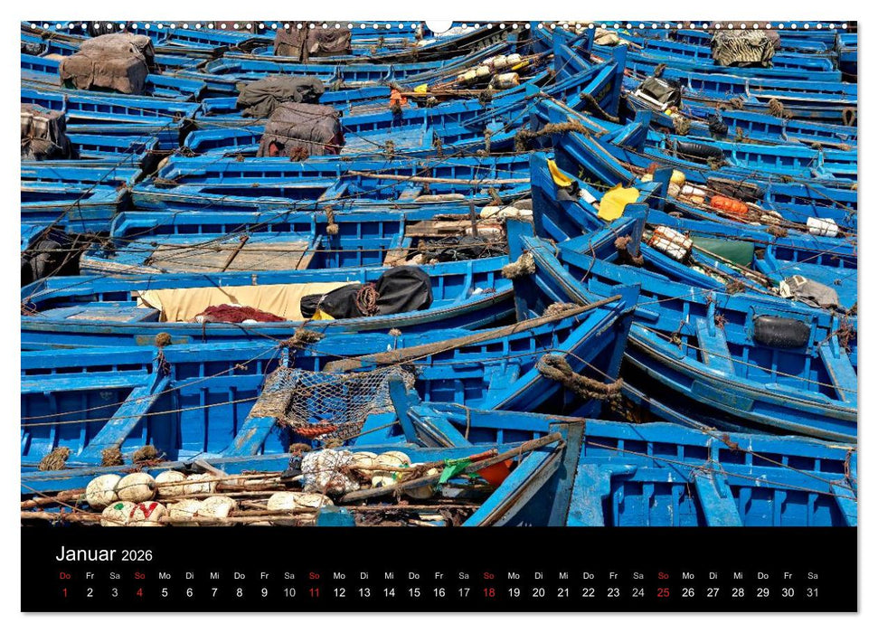 Essaouira. Marokko (CALVENDO Wandkalender 2026)