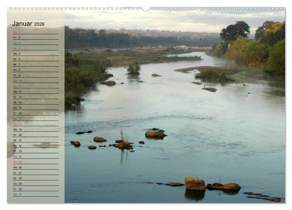 Süd Afrika - vom Krüger Nationalpark bis nach Kapstadt (CALVENDO Wandkalender 2026)