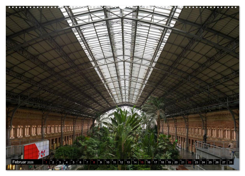 Metropole Madrid (CALVENDO Premium Wandkalender 2026)