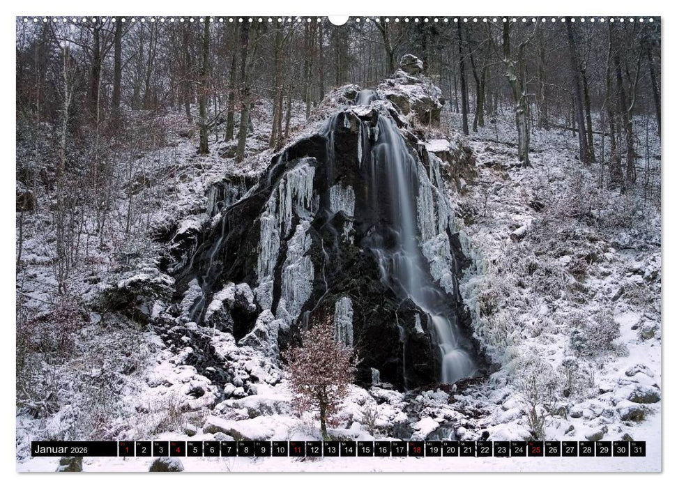 Der Harz - Schönstes Mittelgebirge Deutschlands (CALVENDO Wandkalender 2026)