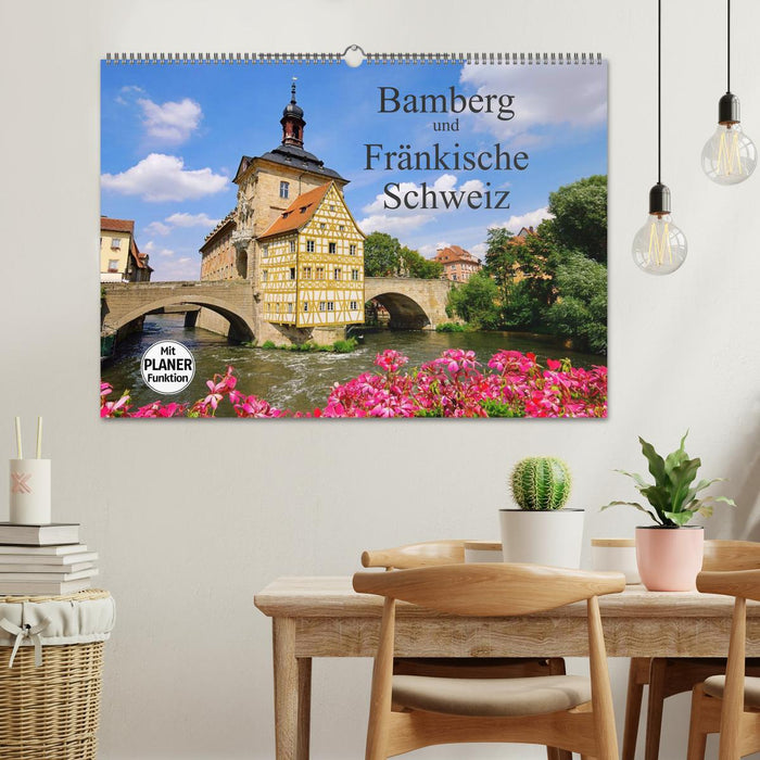 Bamberg und Fränkische Schweiz (CALVENDO Wandkalender 2026)