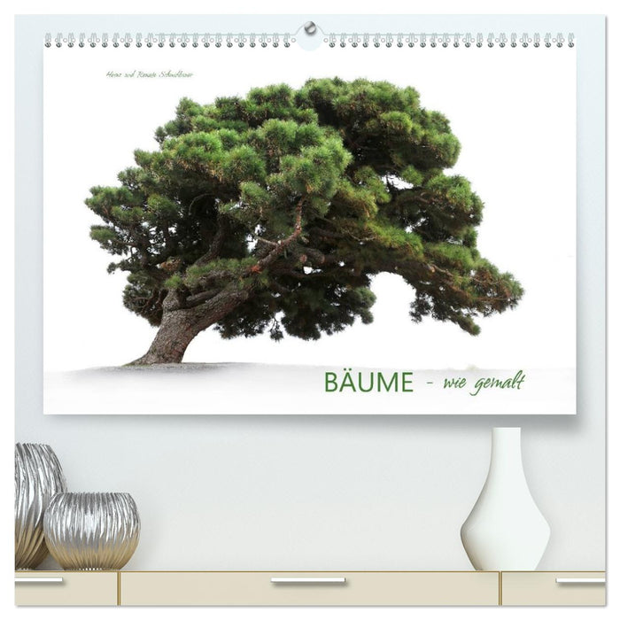 BÄUME - wie gemalt (CALVENDO Premium Wandkalender 2026)