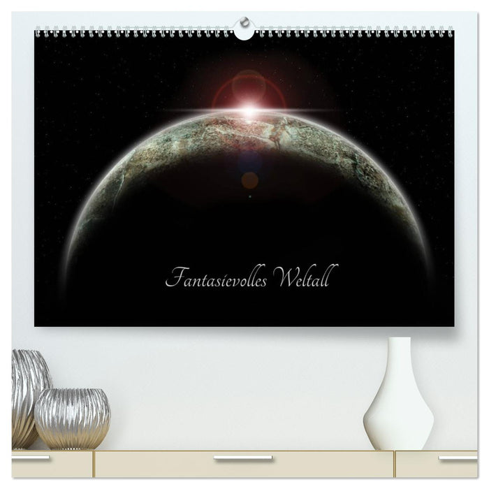 Fantasievolles Weltall (CALVENDO Premium Wandkalender 2026)