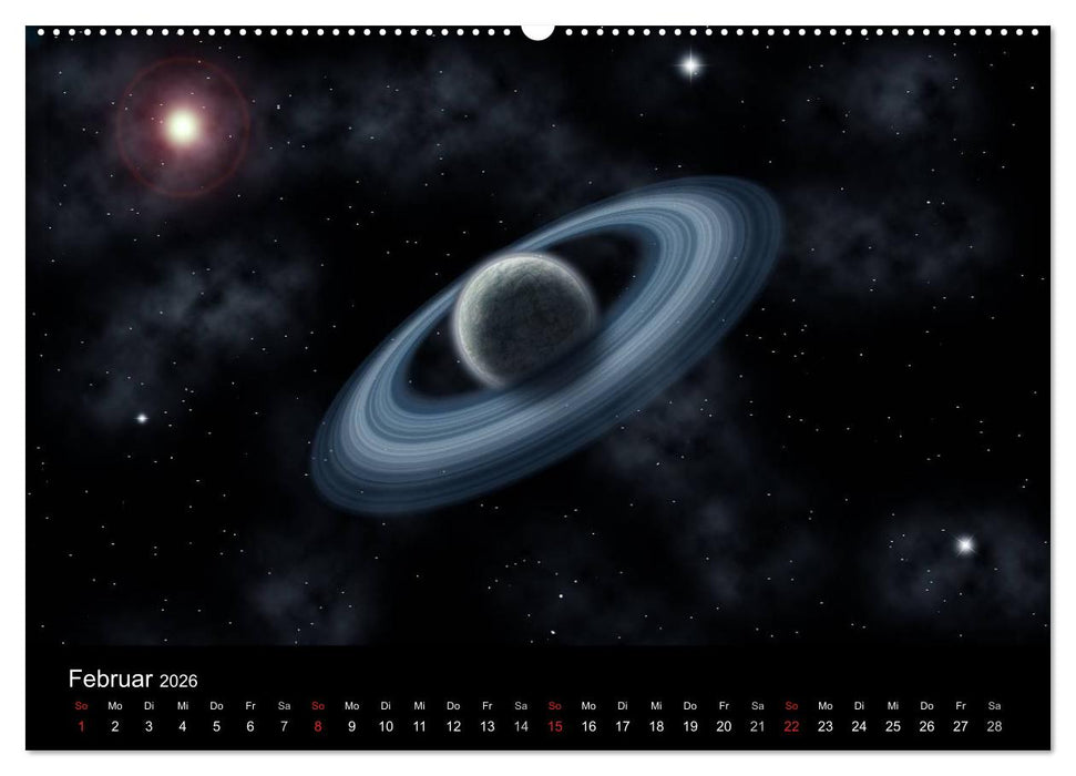 Fantasievolles Weltall (CALVENDO Premium Wandkalender 2026)