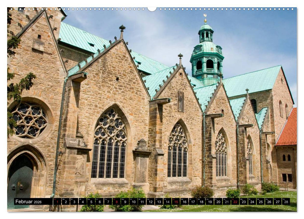 Hildesheimer Ansichten (CALVENDO Wandkalender 2026)