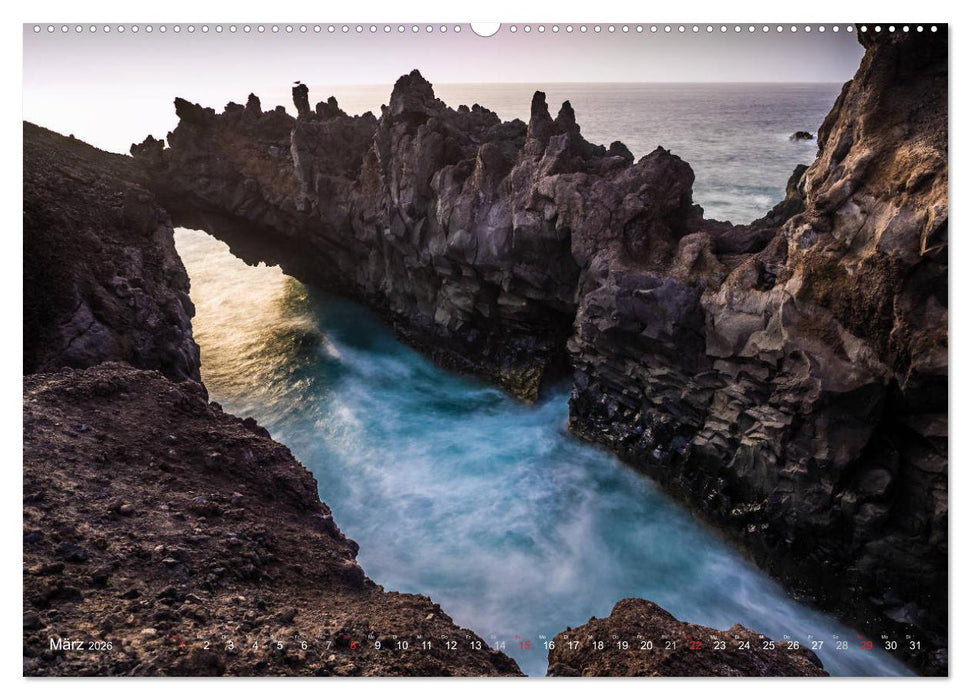 Lanzarote - raue Schönheit (CALVENDO Premium Wandkalender 2026)