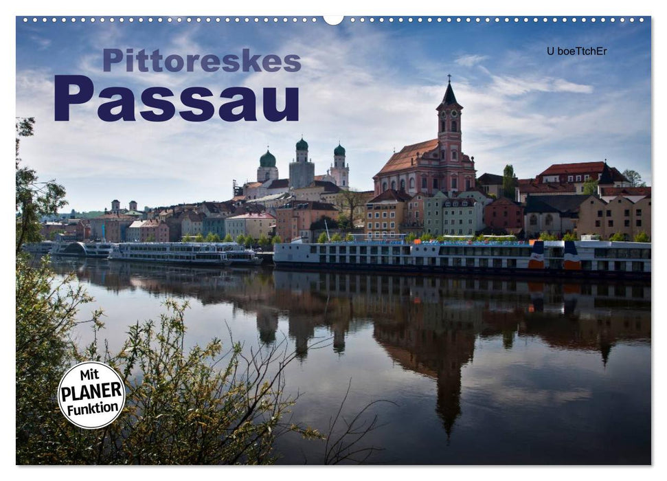 Pittoreskes Passau (CALVENDO Wandkalender 2026)