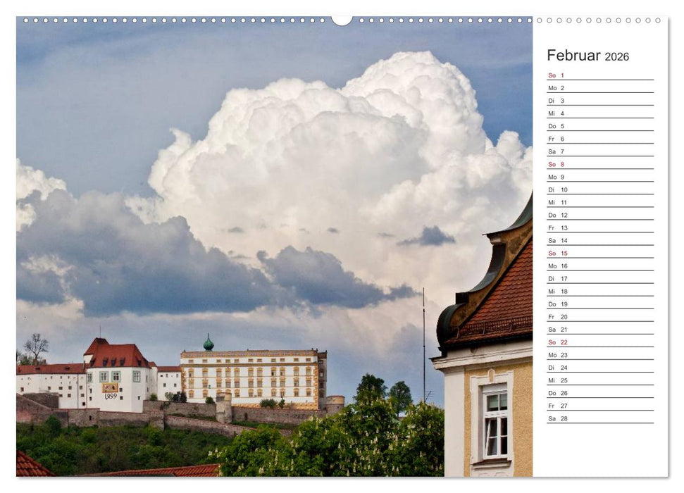 Pittoreskes Passau (CALVENDO Wandkalender 2026)