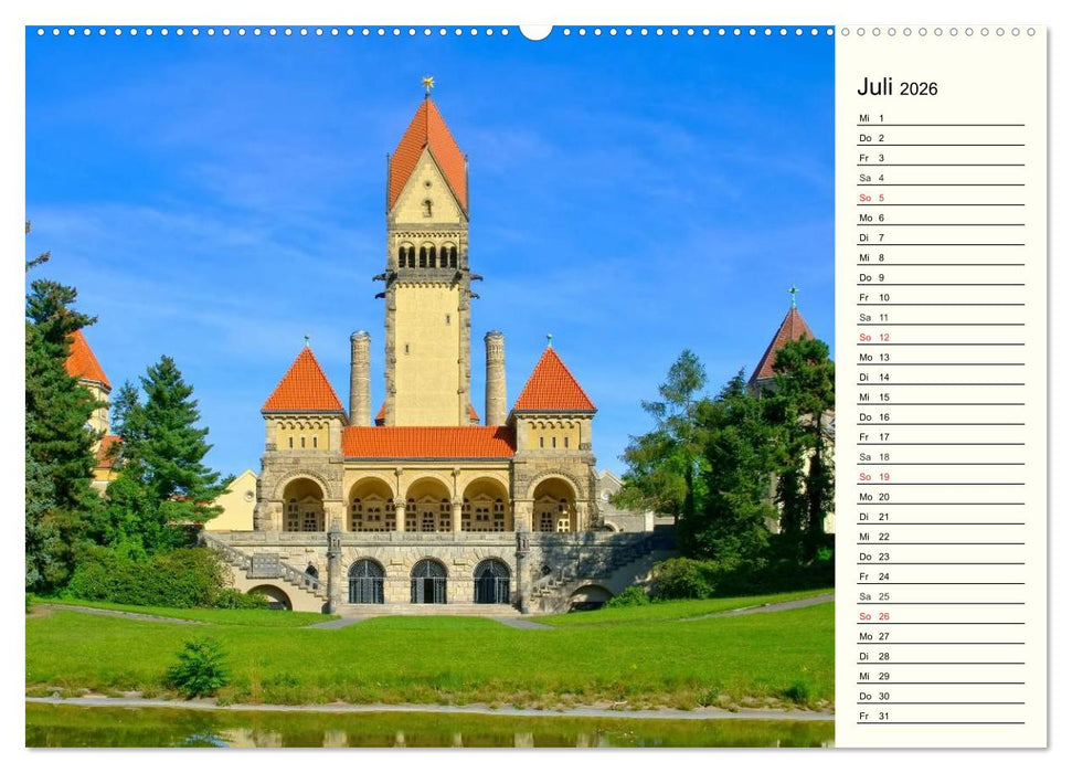 Reise durch Leipzig (CALVENDO Premium Wandkalender 2026)