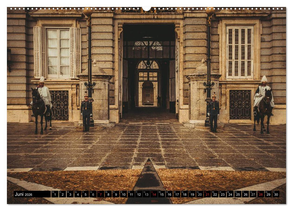 Hauptstadt Madrid (CALVENDO Wandkalender 2026)