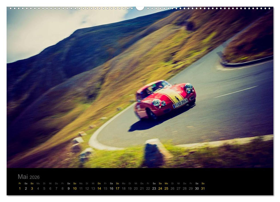 Porsche 356 - Racing (CALVENDO Premium Wandkalender 2026)