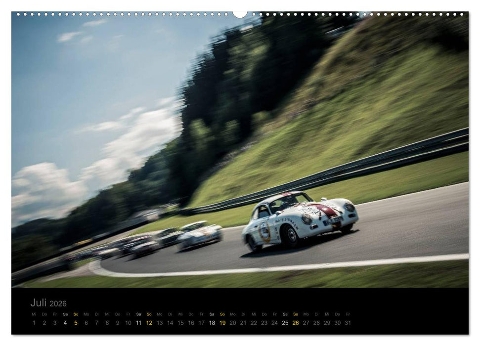 Porsche 356 - Racing (CALVENDO Premium Wandkalender 2026)