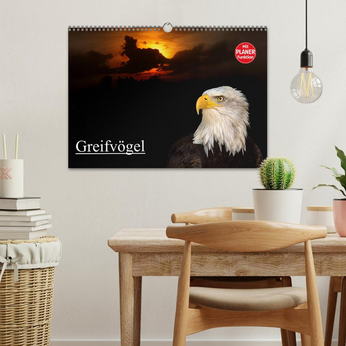 Greifvögel (CALVENDO Wandkalender 2026)