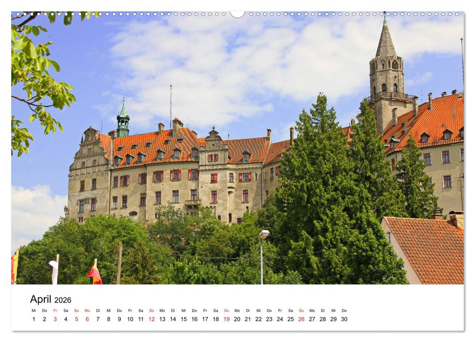 Deutschlands Burgen - Von der Burg zum Schloss (CALVENDO Premium Wandkalender 2026)