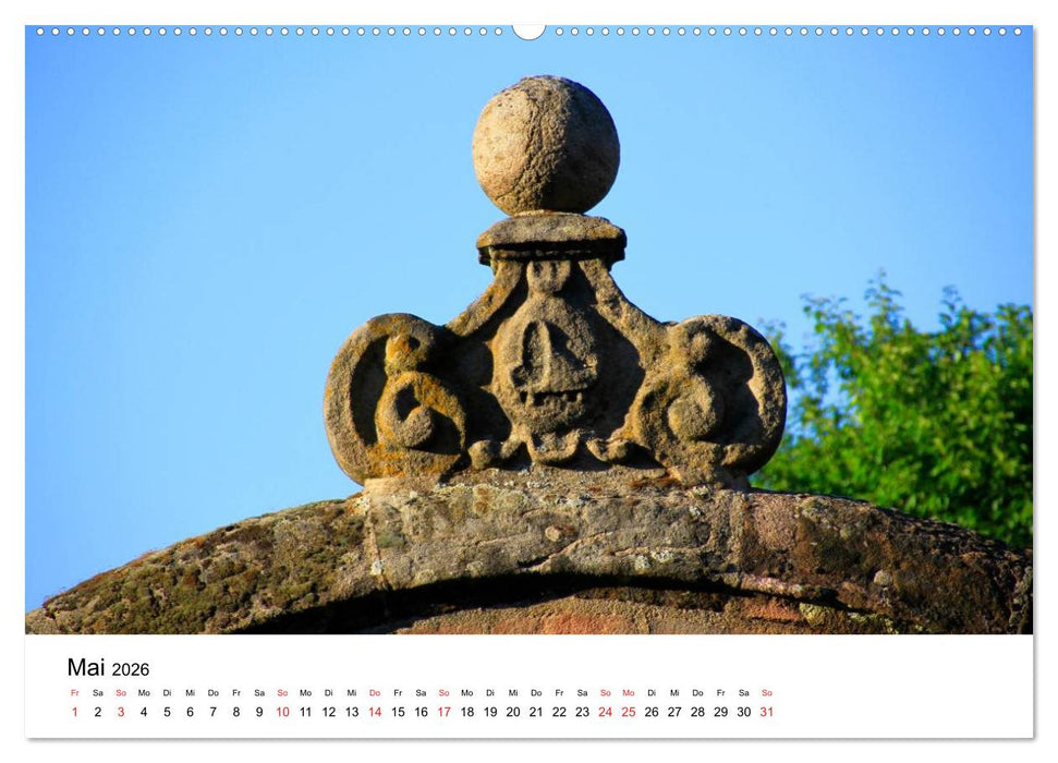 Deutschlands Burgen - Von der Burg zum Schloss (CALVENDO Premium Wandkalender 2026)