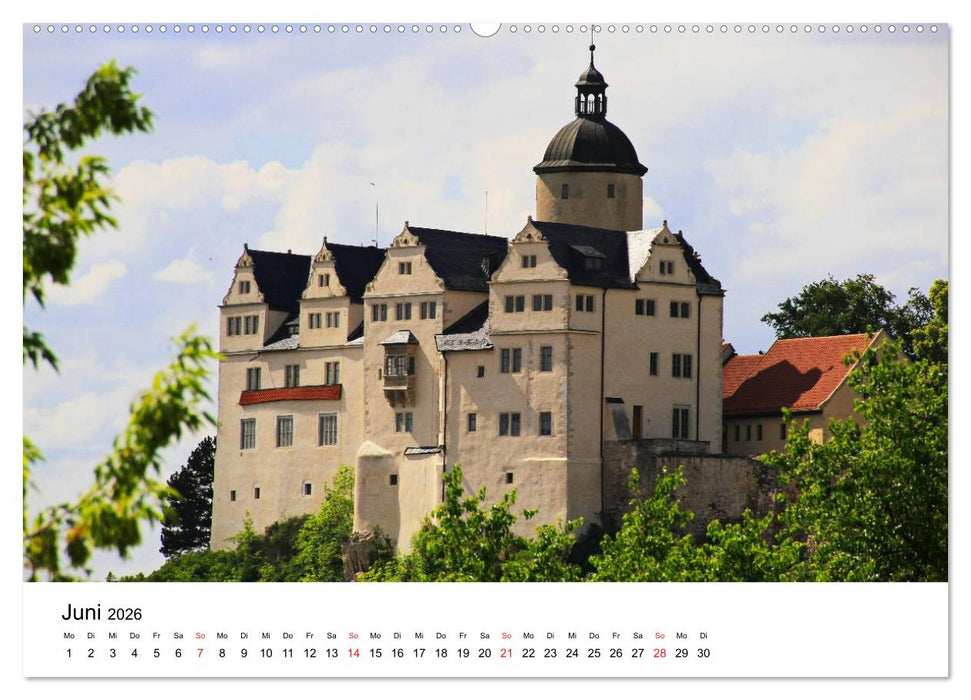 Deutschlands Burgen - Von der Burg zum Schloss (CALVENDO Premium Wandkalender 2026)