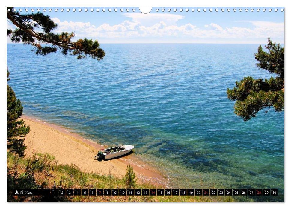 Der Transsibirische Eisenbahn Kalender (CALVENDO Wandkalender 2026)