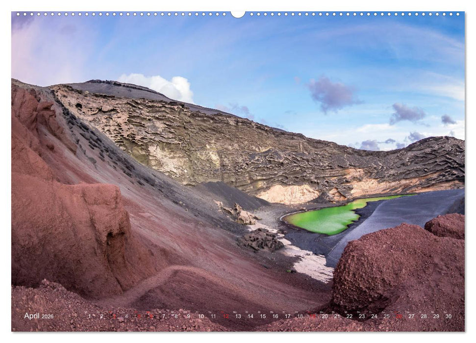 Lanzarote - raue Schönheit (CALVENDO Wandkalender 2026)