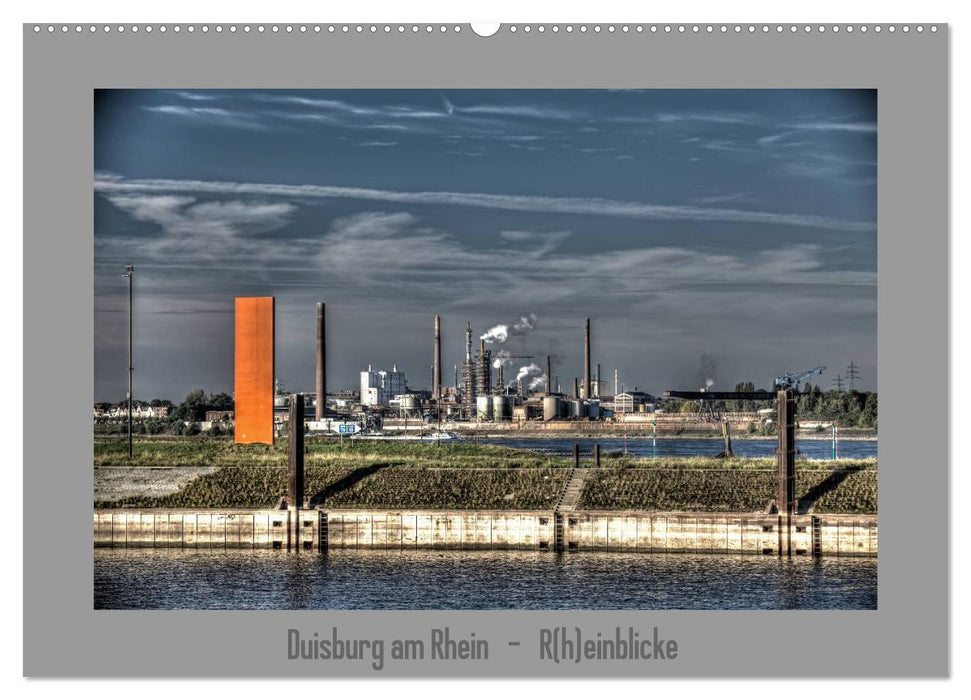 Duisburg am Rhein - R(h)einblicke (CALVENDO Wandkalender 2026)