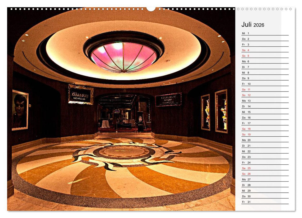 Las Vegas - Die bunte Welt der Casinos (CALVENDO Premium Wandkalender 2026)