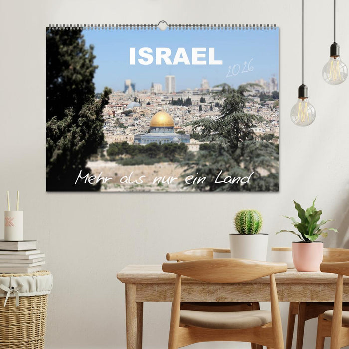 ISRAEL - Mehr als nur ein Land 2026 (CALVENDO Wandkalender 2026)