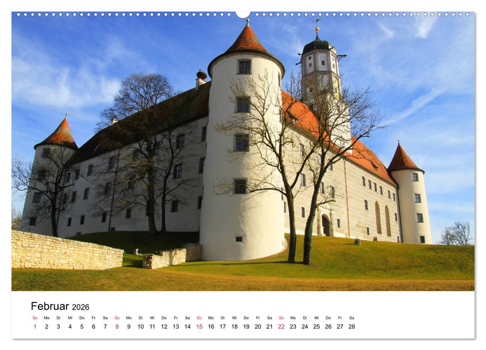 Deutschlands Burgen - Von der Burg zum Schloss (CALVENDO Wandkalender 2026)